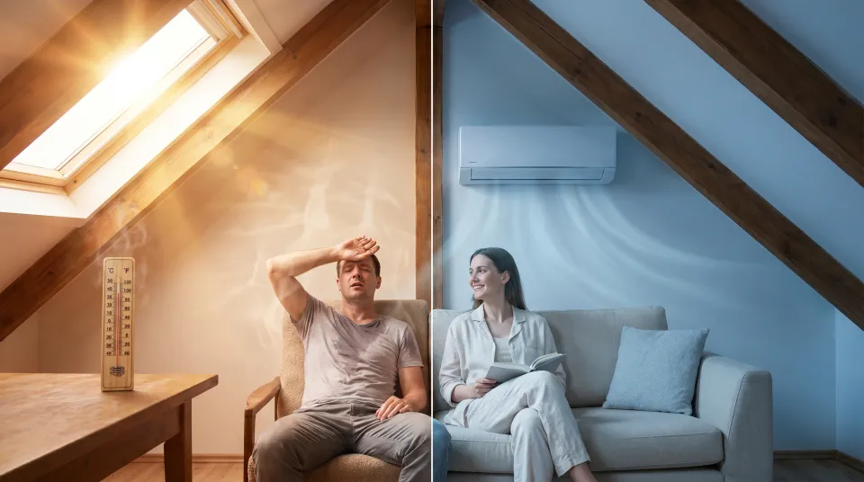 Nie wieder 40 Grad im Dachgeschoss – so wird dein Zuhause in Bobingen endlich angenehm kühl