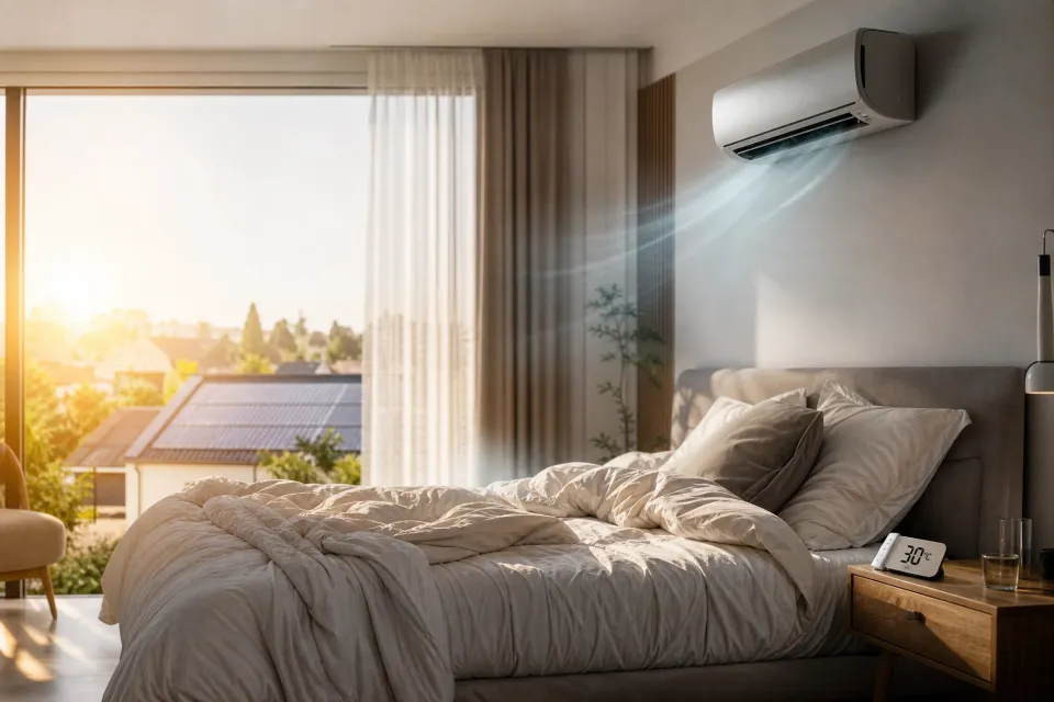 30°C im Schlafzimmer? Warum immer mehr Hausbesitzer in Augsburg auf Klimaanlagen setzen.